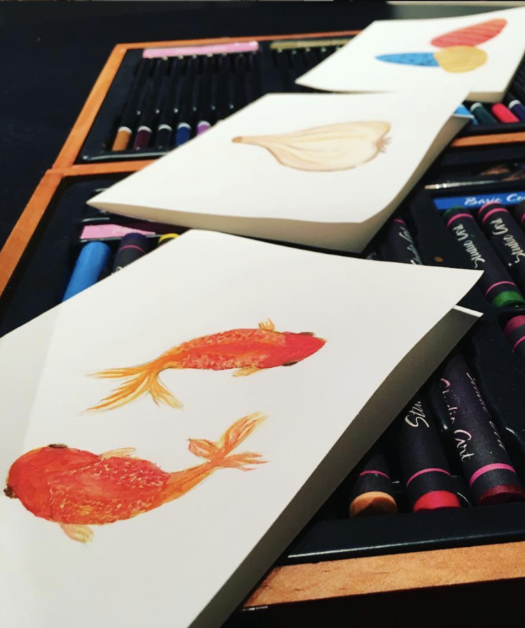 Haft-sin table for Nowruz